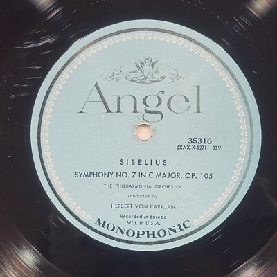 sibelius 7symphony karajan レコード 6枚 Amazon.com: Sibelius