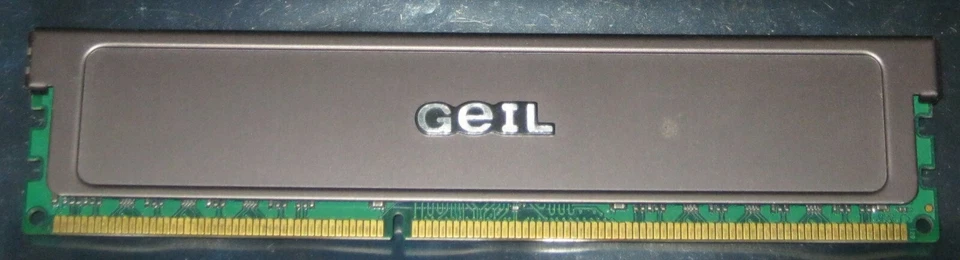 1 x 2GB Geil Value DDR3 RAM 1333MHz PC3-10660U DIMM 240-pol. CL9 GV34GB1333C9DC - Image 2 of 2