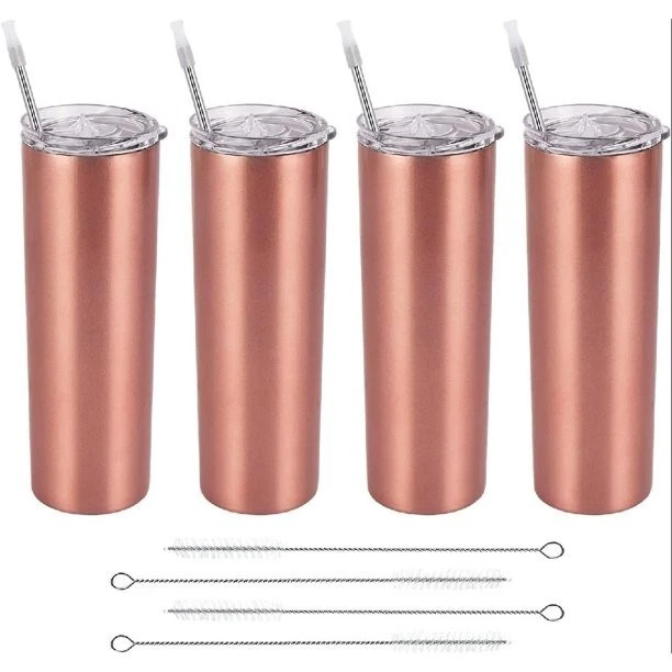 Tumbler Set stainless Steel Skinny Double Wall Slim Insulated Travel Tumbler Tumbler Set stainless Steel Skinny Double Wall Slim Insulated Travel Tumbler