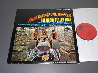 BOBBY FULLER FOUR - KRLA KING OF THE WHEELS / USA-MUSTANG-VINYL-LP 1965 (EX)