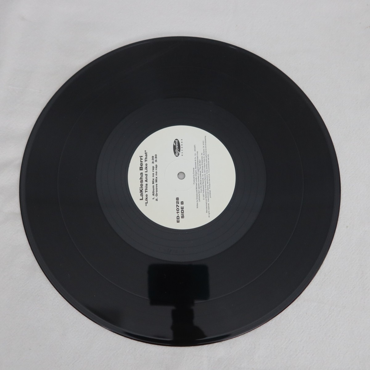 Lakiesha Berri Like This And Like That PROMO SINGLE Vinyl Record