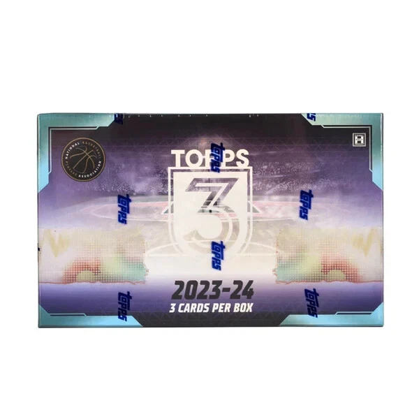 2023/24 Topps Three Basketball Hobby Box - Rip + Ship