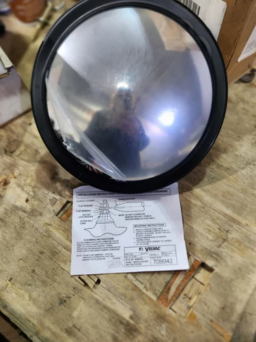 Velvac 7086412 Stainless Steel Convex Mirror  (K10 Eyeball) 8.5”