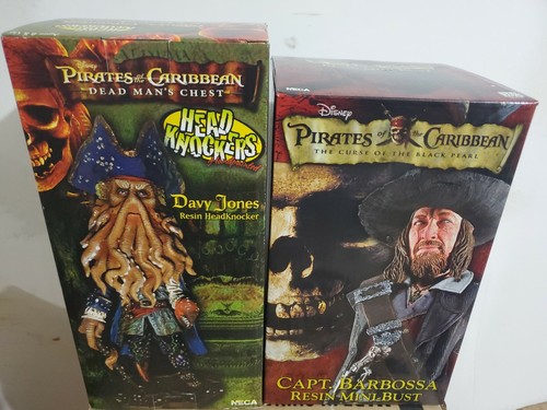 NECA Davy Jones Headknocker \u0026 Capt 