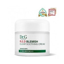 Dr.G Red Blemish Clear Soothing Cream 70mL Hydrating Calming Red Trouble Spot