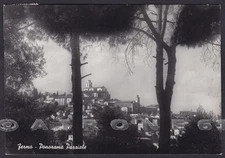 ASCOLI PICENO FERMO 17 PHOTOGRAPHIC POSTCARD travelled 1953