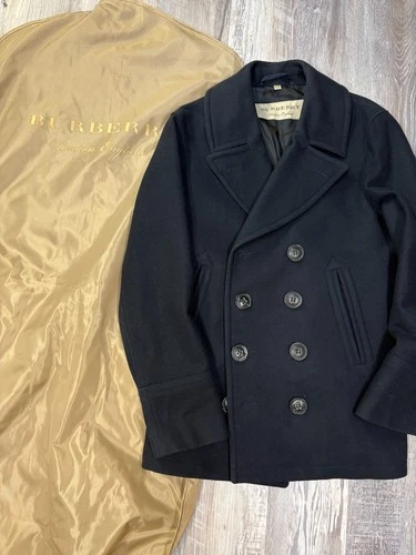 Burberry Wool Cashmere Peacoat Size 44 (54 EU) video thumbnail