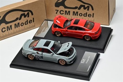 1:64 2023 Charger SRT Hellcat Diecast Model Car Collector Gifts Desk Display New