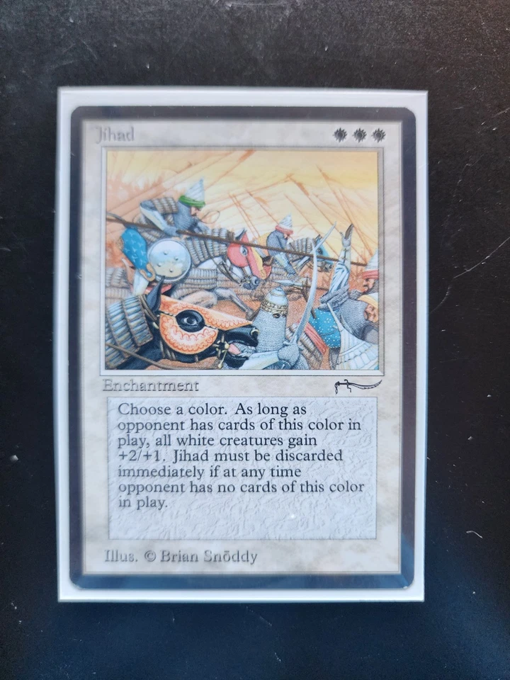 Jihadd Magic: The Gathering MTG  x1 Arabian Nights Lightly Played English - Image 3 of 3