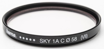 Hama Skylightfilter Skylight Filter Skylight-Filter Sky 1A C 58mm 58 mm (VII)
