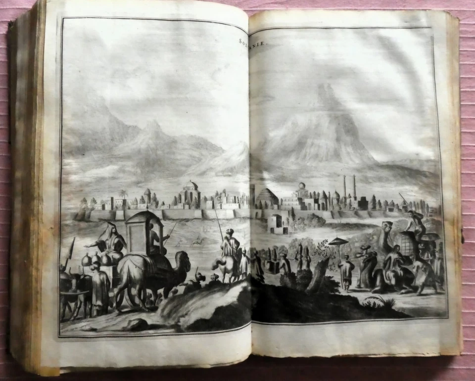 Olfert Dapper: Description of Asia, Mogol, Persia...,1672 rare 1st Dutch Edition Foto 3 de 4
