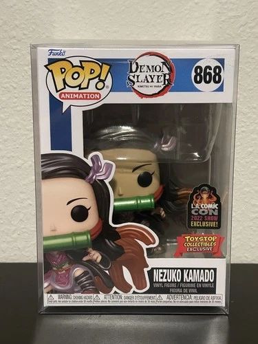 NEW! Demon Slayer Funko 868 Metallic Nezuko Kamado L.A. Comic Con Exclusive!