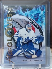 ANTHONY STOLARZ HOT GLOVES SP INSERT LEAFS NM/M  2025/26 FLAIR HOCKEY