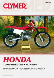 Clymer Honda XL/XR/TLR 125-200 (1979-2003) M318-4 taller servicio reparación CM3184 Foto 2 de 4