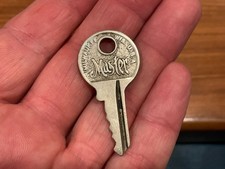 Vintage Master Lock Key Number 3318 Milwaukee Wisconsin