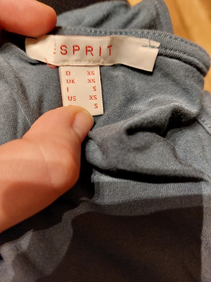 Umstandsmode - graues Top - Gr. XS - Esprit - gebraucht - guter Zustand - Bild 2 von 4