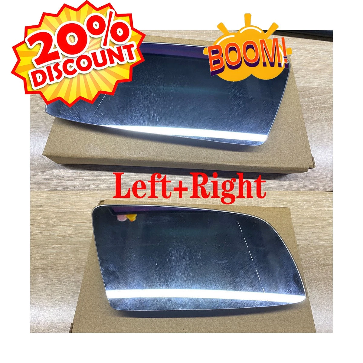 Kool Vue Heated Right Side Mirror Glass For BMW 5系 6系 (2004-2010) - BM19GR