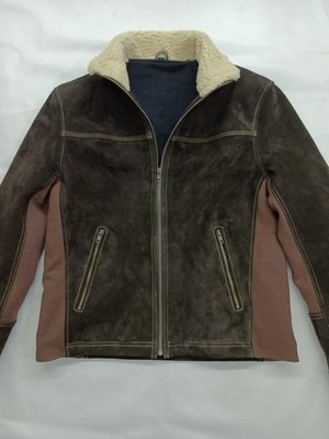 Men Rick Grims The Walking Dead Season 6 Suede Leather Jacket