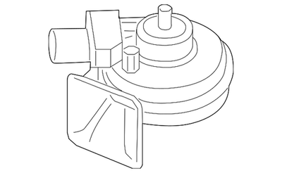 #ad Genuine Audi Low Note Horn 4K6 951 221 C $147.59
