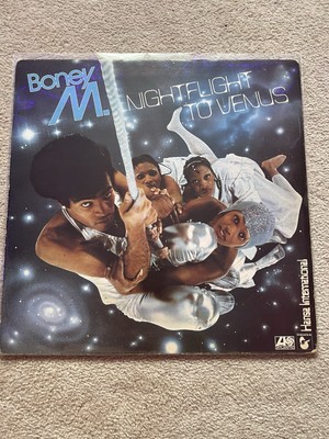 BONEY M. - NIGHT FLIGHT TO VENUS 12'' LP Album Vinyl Record 1978
