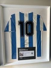maglia calcio autografata Diego Armando Maradona Argentina