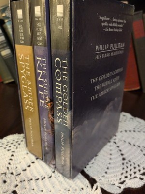 Philip Pullman His Dark Materials 3 Books The Golden Compass The Subtle Knife 