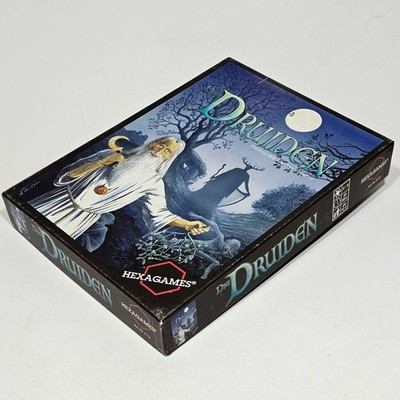 HEXAGAMES Brettspiel DRUIDEN dt. Steinkreis Kelten Runen Geister Zauber Kräuter