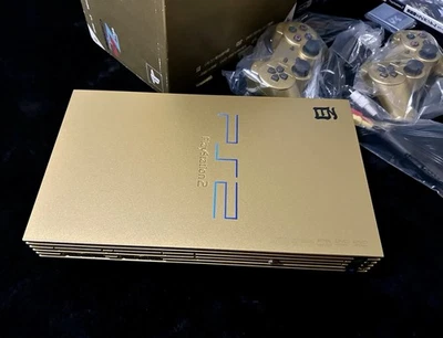 Sony PlayStation 2 NTSC-J Gold Video Game Consoles for sale | eBay