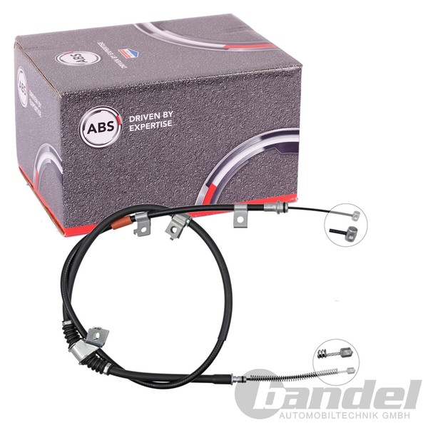 A.B.S. Handbremsseil Seilzug 1755Mm Hinten Rechts Passend FüR Mitsubishi Pajero-image