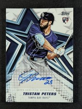 2026 Topps TRISTAN PETERS Rookie RC Auto Baseball Stars Tampa Bay Rays #BSA-TRP