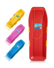 47.5" Toboggan Lifetime Sled: Durable High-Density Plastic Sleds for Adults, ...
