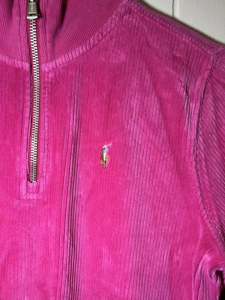 Ralph Lauren Polo Niñas Pana Conjunto Rosa Talla Grande 12/14 Foto 4 de 4