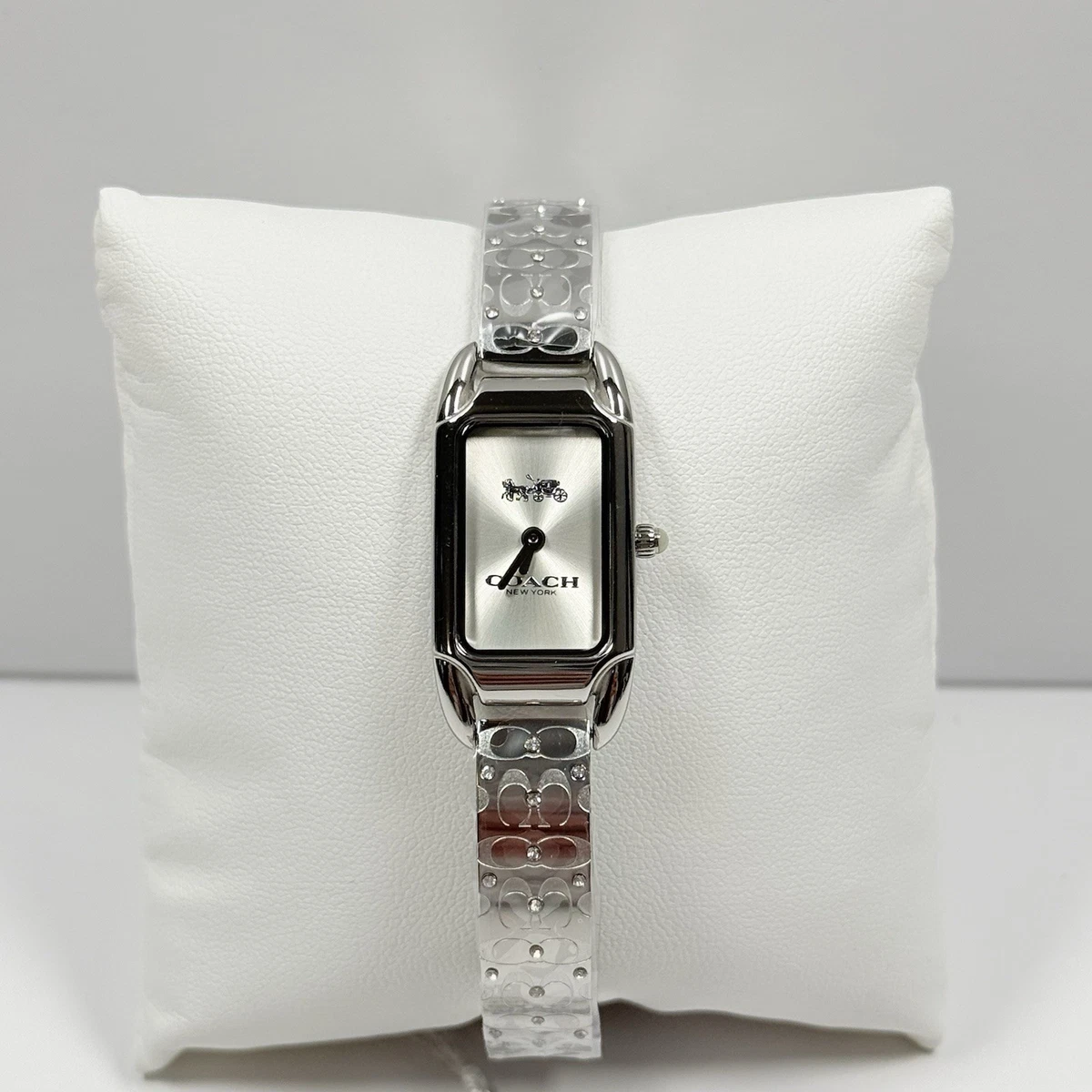 Coach Women’s Stainless Steel Quartz Watch‎ White Dial Date Preowned w/Box Coach “Francaise” (RARE) DETAILS: - White textured dial  main image 3