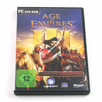 Age of Empires III 3 Complete Collection PC DVD-ROM Deutsch Keep Case Strategie