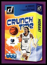 Ja Morant #11 2024-25 Donruss Crunch Time Press Proof Purple Memphis Grizzlies