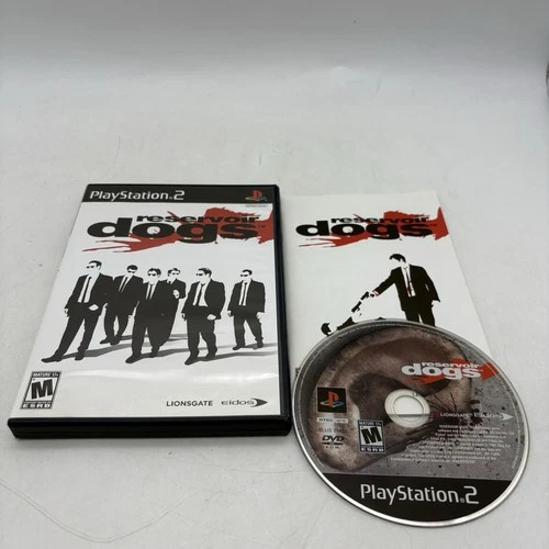 Reservoir Dogs PlayStation 2 PS2 Complete w/ Manual CIB Tested