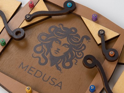 Constantin Medusa's Puzzle Brain Teaser Puzzle für Jugendliche, Erwachsene, Gehi