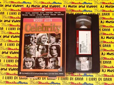 *VHS Film CELEBRITY 1998 Leonardo Di Caprio CECCHI GORI PRC01118 (F84)