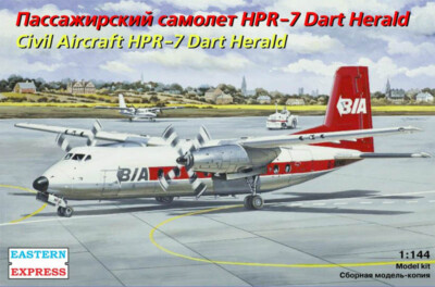 Eastern Express 1/144 Handley Page HPR.7 Dart Herald British Island Airways BIA