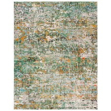 SAFAVIEH Madison Collection MAD460Y Green / Turquoise Rug