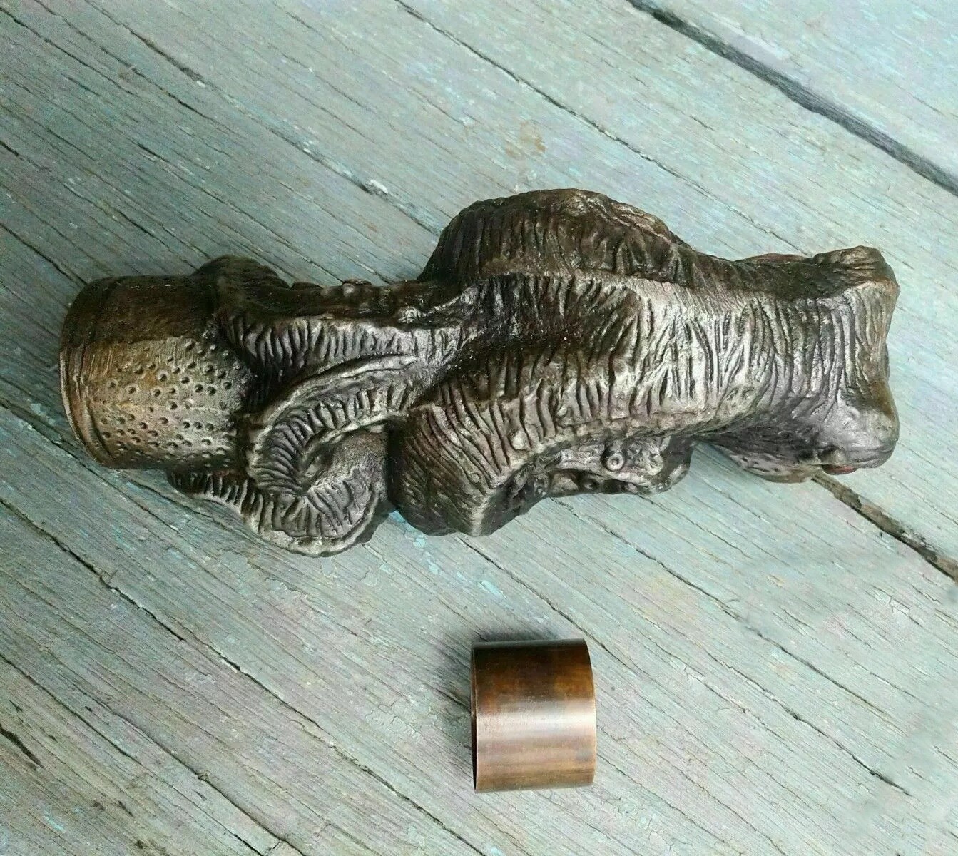 SOLID ALUMINIUM OCTOPUS HEAD HANDLE FOR WOODEN WA… - image 2