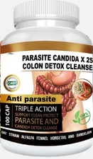 Parasite Cleanse Detox 100 Cap Body Boost Health Ultra Blast Quick Free Shipping