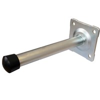 Langer Anschlagpuffer Mit Montageplatte FüR Schiebetore Rolltore, Torpuffer