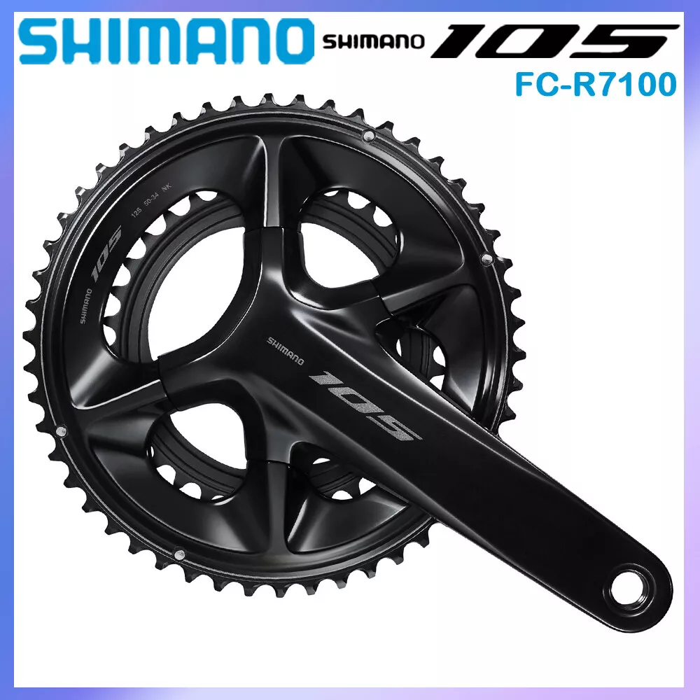 Shimano 105 FC-R7100 12 Speed Crank Crankset 165 170MM 172.5MM 175MM 50/34T Road