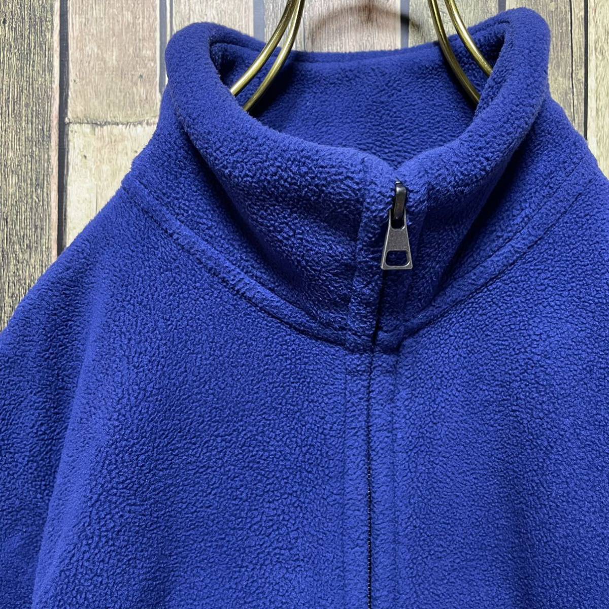 Geki Rare Plain Blue Jacket S Full Zip | eBay