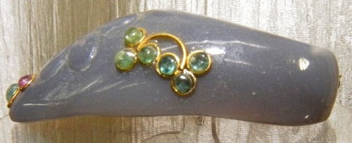 RAR E RING ARCHERY ARCHER THUMB RING ASIAN JADE JEWELS - Picture 2 of 4