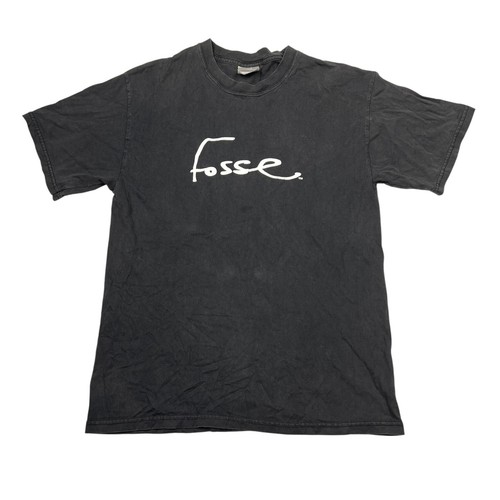 Vintage 90s Bob Fosse Dancer Musical Tee T-Shirt Black Adult M Medium - 第 2/7 張圖片