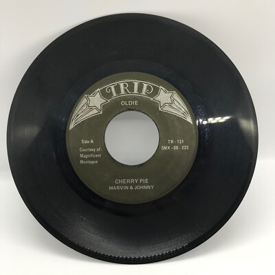 MARVIN & JOHNNY / FRANKIE CRUISE {R&B R&R 45} CHERRY PIE / SEA CRUISE