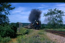 CNR 6218 4-8-4, Madc Jct, ON, 07/71; Kodachrome Original
