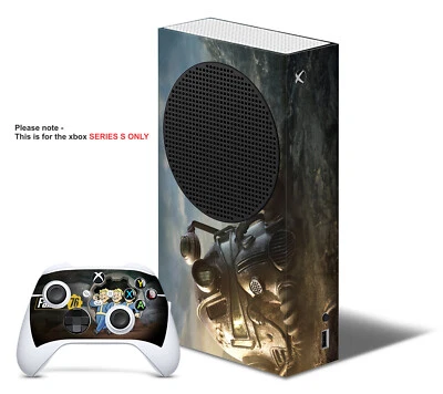 FALLOUT 76 XBOX SERIE S CALCOMANÍA DE PIEL VINILO PEGATINA ENVOLTURA
